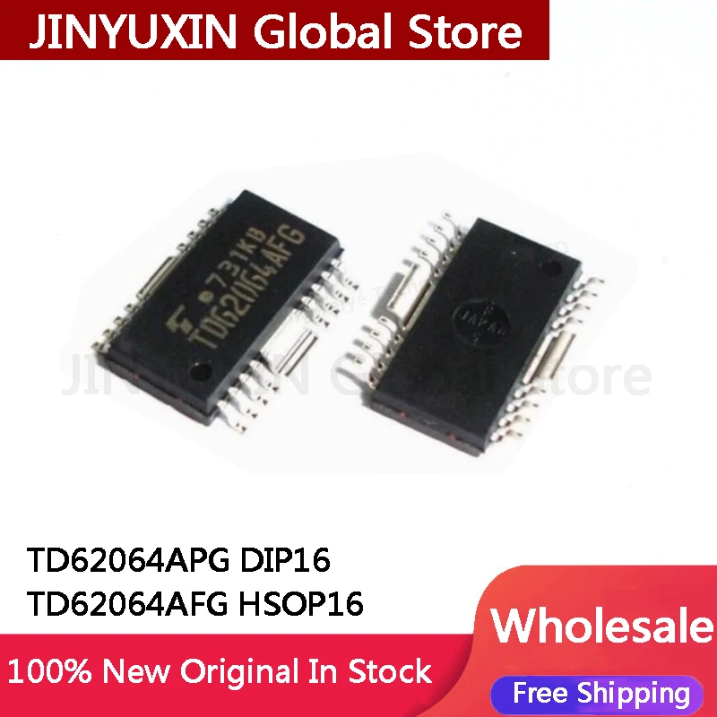 5Pcs New TD62064APG TD62064 DIP-16 TD62064AFG HSOP16 IC Wholesale