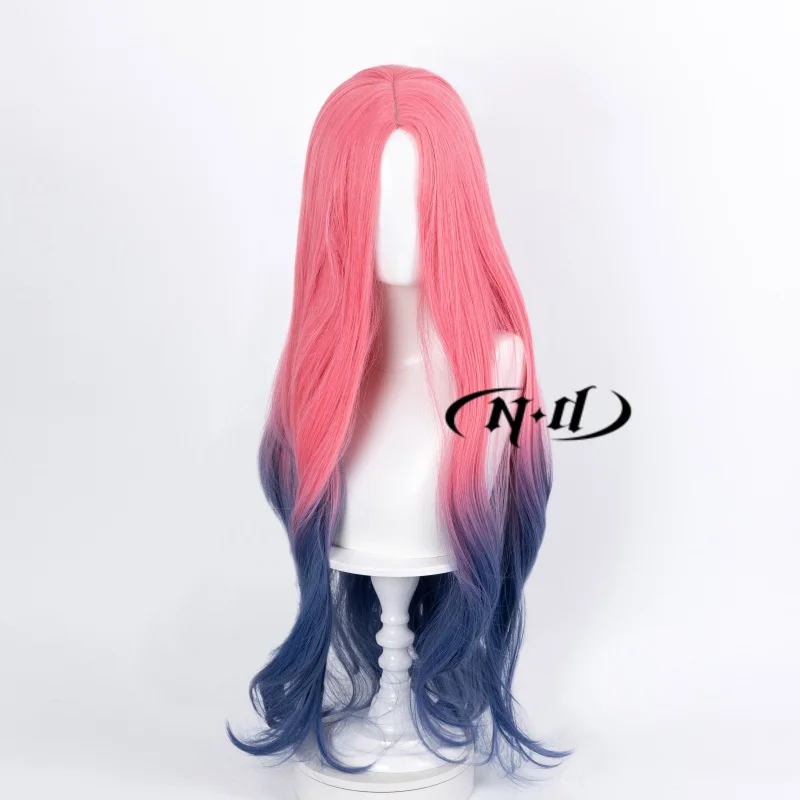 Nd mizi cosplay perucas alienígena palco anime cosplay perucas de cabelo sintético resistente ao calor para comic con coser traje tema festa