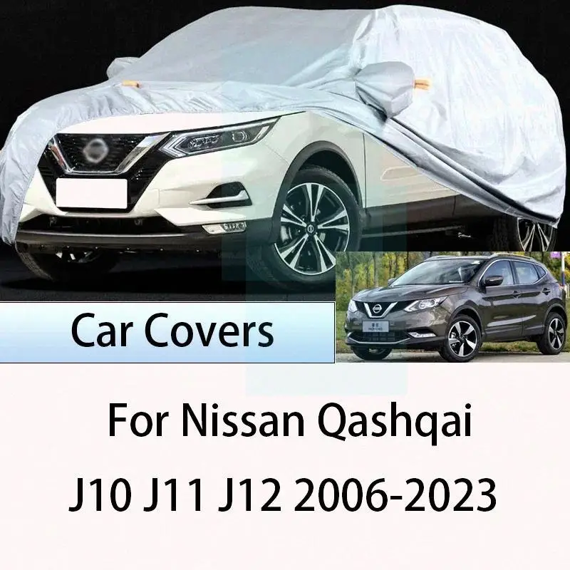 

For Nissan Qashqai 20XX Waterproof Dustproof Exterior Car Cover Outdoor Protection Sunshade for Nissan Qashqai 20XX Car Covers