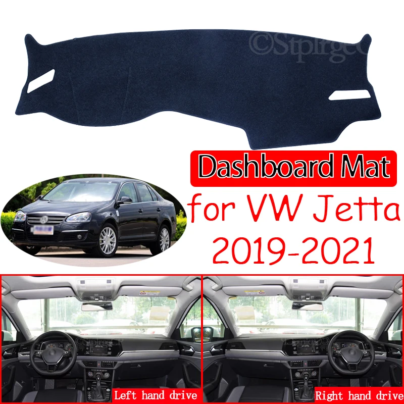 

Anti-Slip Mat Dashboard Cover Pad Sunshade Dashmat Protect Dash Car Accessories for Volkswagen VW Jetta 7 A7 MK7 2019 2020 2021
