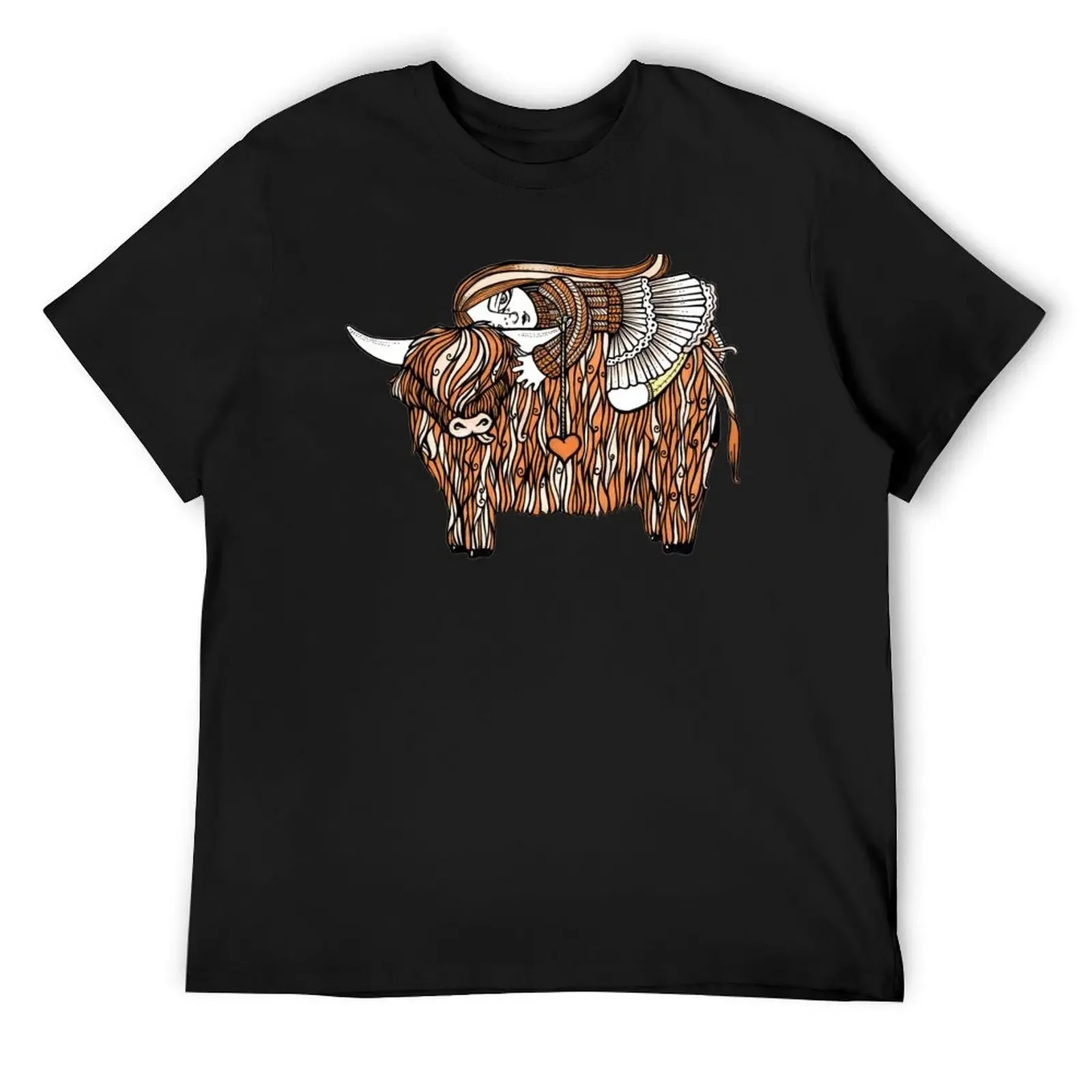

Hayleys Heeland Coo T-Shirt Aesthetic clothing graphics kawaii clothes man clothes mens graphic t-shirts big and tall