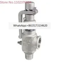 A28W H Y-10P 16P R 304 stainless steel safety valve DN15 20 25 32 40 50 65 80
