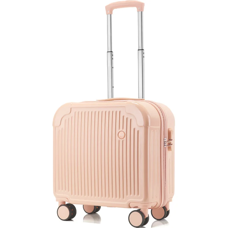 Cabin Suitcase, Small Fresh Suitcase, Female and Male Sturdy and Durable, Student Spinner Wheel Code Suitcase