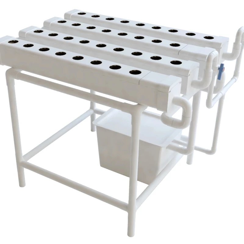 Family flower stand Balcony Vegetable planting School Green plants Simple soilless cultivation equipment Hydroponic tube