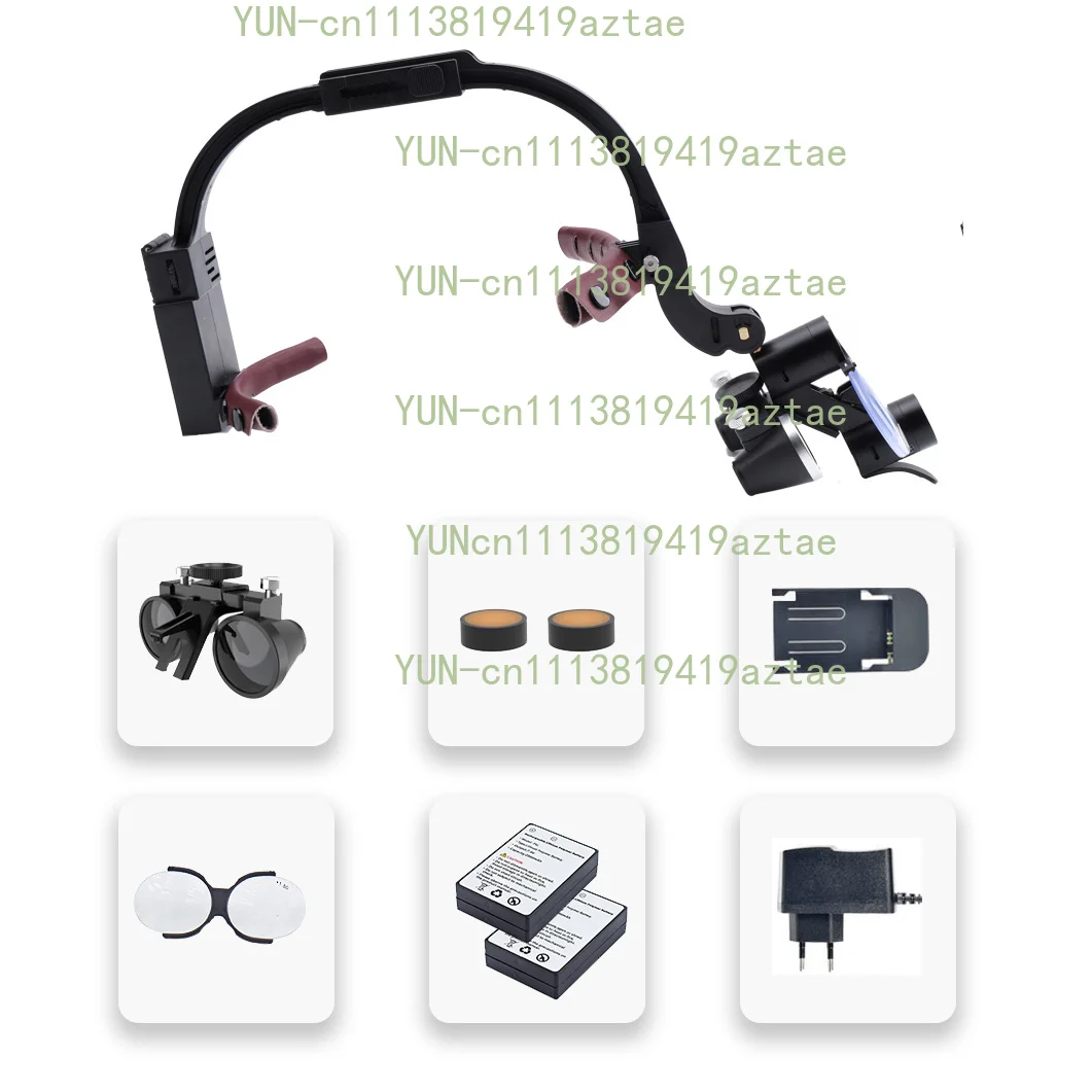 Ultra-Light Shadowless Dental Headlamp Adjustable Brightness Medical Head Light For Dentist