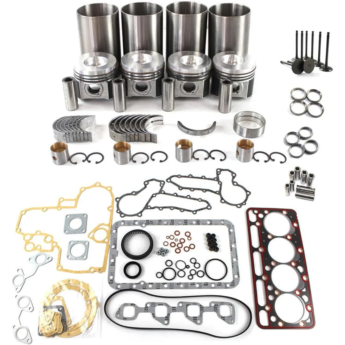 

V2203 Engine Overhaul Rebuild Kit For Kubota V2203-DI V2203 V2203T V2203E V2203B Engine for Bobcat 753 763 Skid
