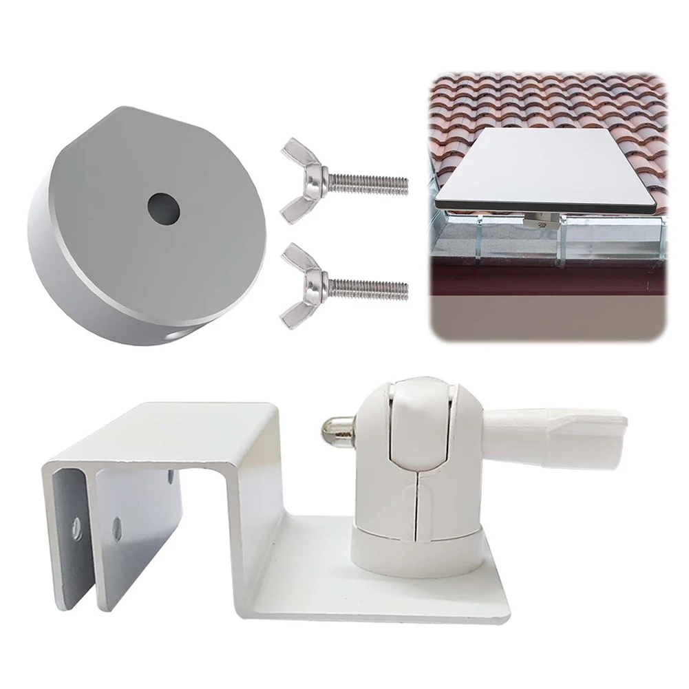 Kit de suporte de calha Eave para StarLink Mnini Outdoor Quick Install Stand 360 °   Rotação à prova d'água e à prova de ferrugem para StarLink Mini