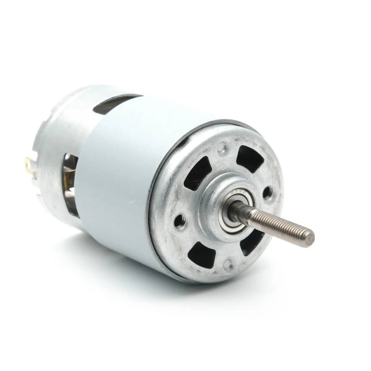 Lithium Electric Lawn Mower Accessories 755 DC Motor 12V 18V 21V Cordless Weeder 5mm Screw Threaded Shaft