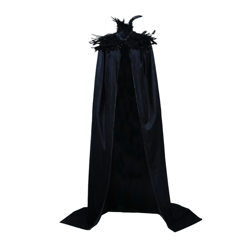 Halloween Cape Shrug Cloak False Collar Vampires Cape Collar Cape Long Cape for Halloween