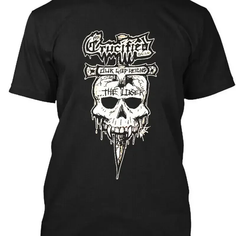 The Crucified Our God Reigns American Christian Hardcore Band T Shirt