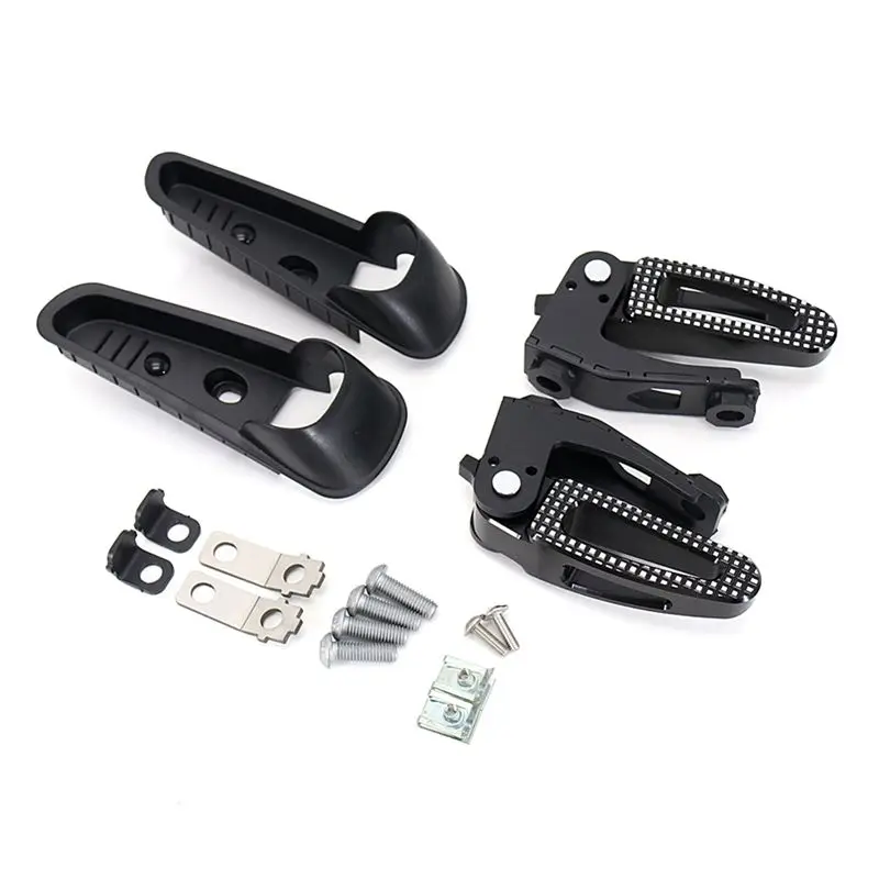 

Plain Motorcycle Accessories Rear Passenger Foot Pegs Mount Black Pedal Parts For Vespa GTS 300 GTS300 Gts300 Gts 300 2021 2022