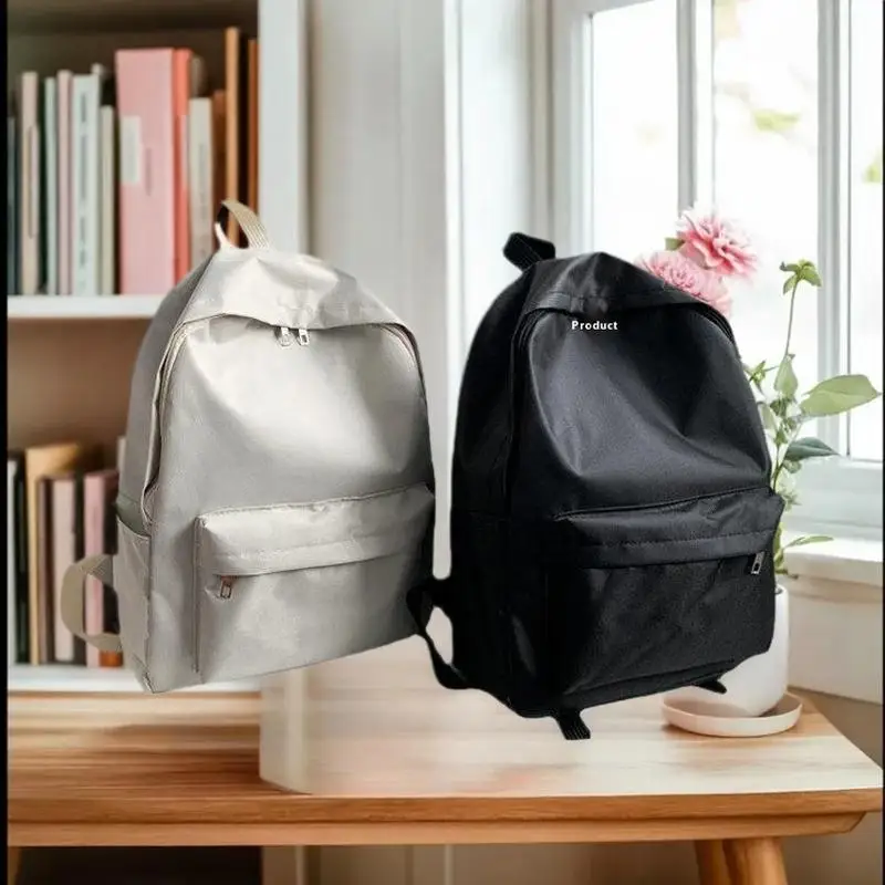 Simple Casual Backpack Large Capacity School Bag Travel Commuting Unisex Backpack Daily Laptop Knapsack Birthday Holiday Gifts