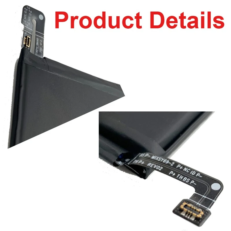 4920mAh/3900mAh BN55 BN48 Mobile Phone Battery  for Xiaomi Redmi Note 6 Pro Redmi Note 9S Rechargeable Batteries +Tools