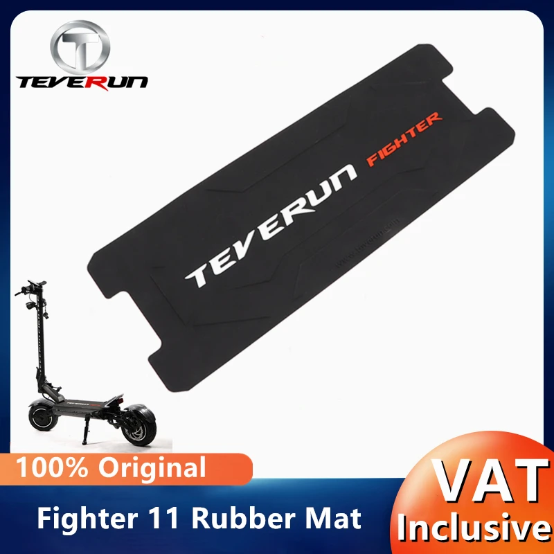 Original Foot Mat For Teverun Fighter 11 Fighter11+ Electric Scooter Silicone Deck Rubber Pedal Foot Pad Accessories