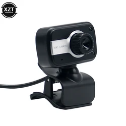 High Quality V3 USB HD Camera Driverless Computer Video Webcam Computer Webcam with Microphone Video Call Camera Drive Free