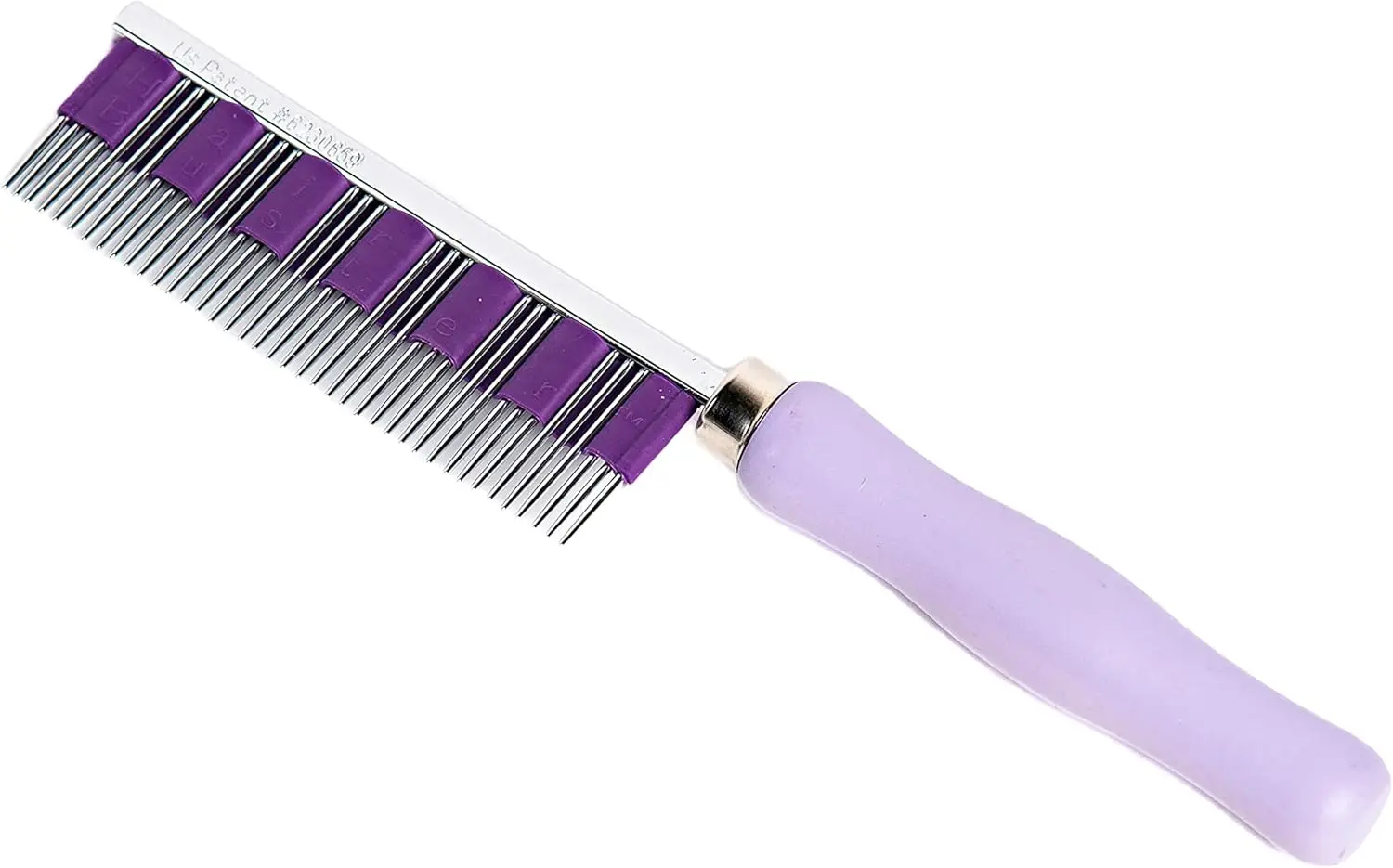 

Hair Buster Comb for Rabbits, Cats, Dogs - Metal Pet Comb for Shedding & Detangling, Grooming Tool for Long & Short Fur