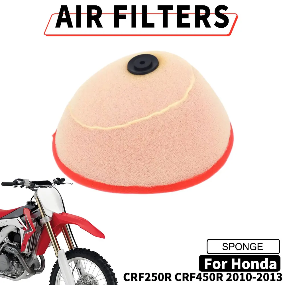 Motocyklowy filtr powietrza, gąbka wlotowa do Honda CRF250R CRF450R CRF 250 450 R 250R 450R 2009-2013 JFG