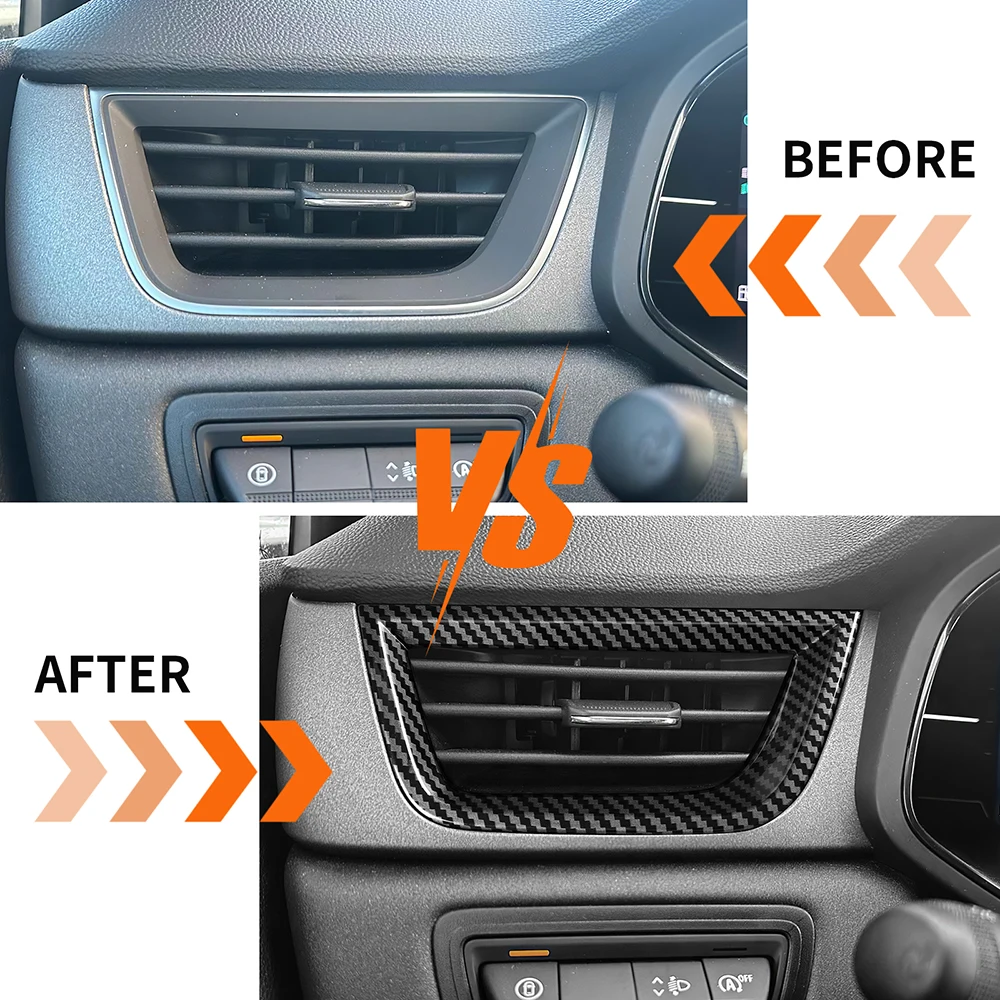 For Renault Karbin 2020 2026 Car Left And Right Air Outlet Frames Anti-Scratch Decoration Protective Interior Accessories