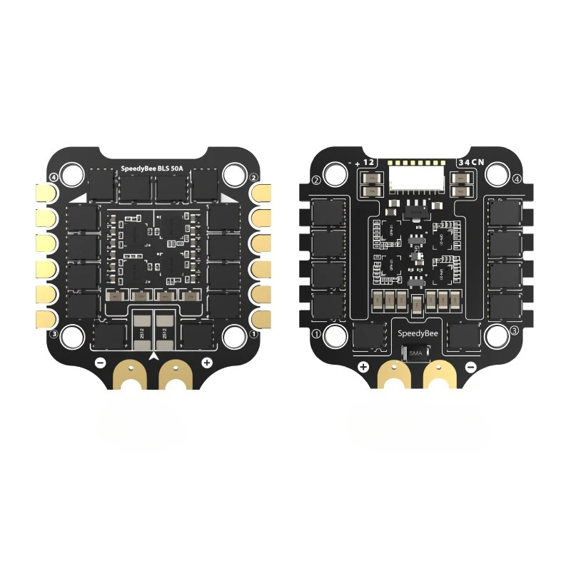 SpeedyB F405 V3 50A Flying Tower F4 Flight Controller 4-in-1 ESC Bluetooth-parameteraanpassing met OSD
