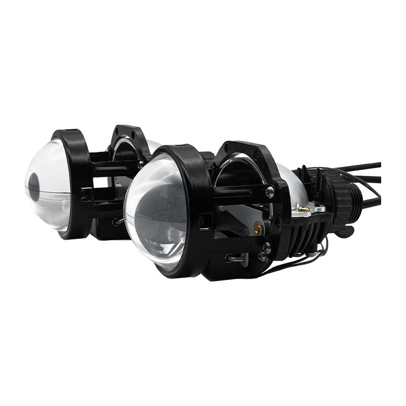 

2.5 inch LED non-destructive double lamp cup lens headlight headlight modified motorcycle off-road vehicle truck