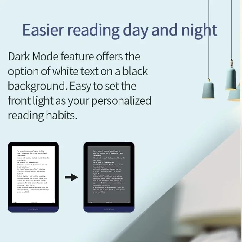 2025Meebook 6 بوصة شاشة الحبر الإلكتروني Kindle قارئ الكتب الإلكترونية 3GB + 32GB الجيب المحمول أندرويد 11 القارئ الإلكتروني اللوحي