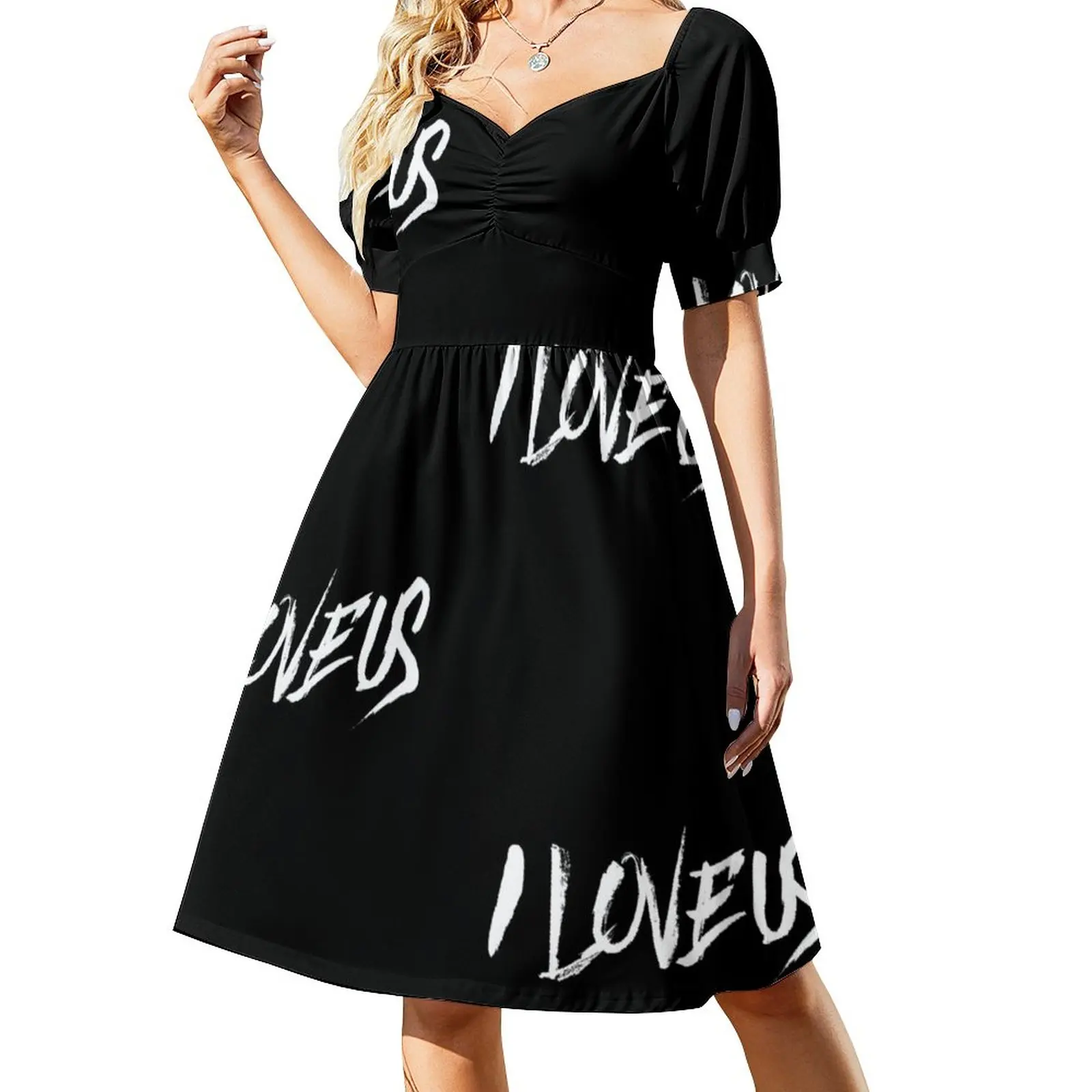 

I LOVE US Sleeveless Dress Woman clothing beach dresses wedding guest dress 2024 sensual sexy dress for women