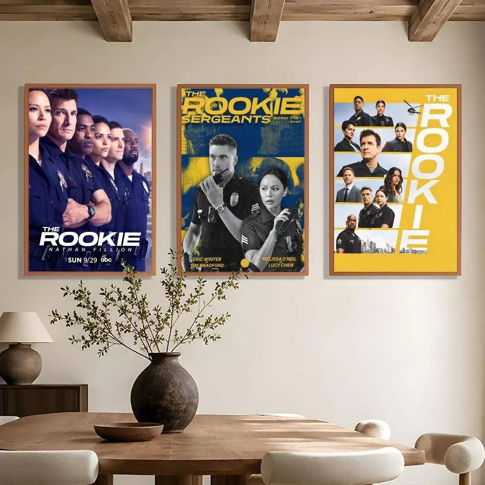 Drama Series T-The Rookie Poster Wall Art Poster HD Waterproof PP Print Bedroom Living Room Office Decor Gift