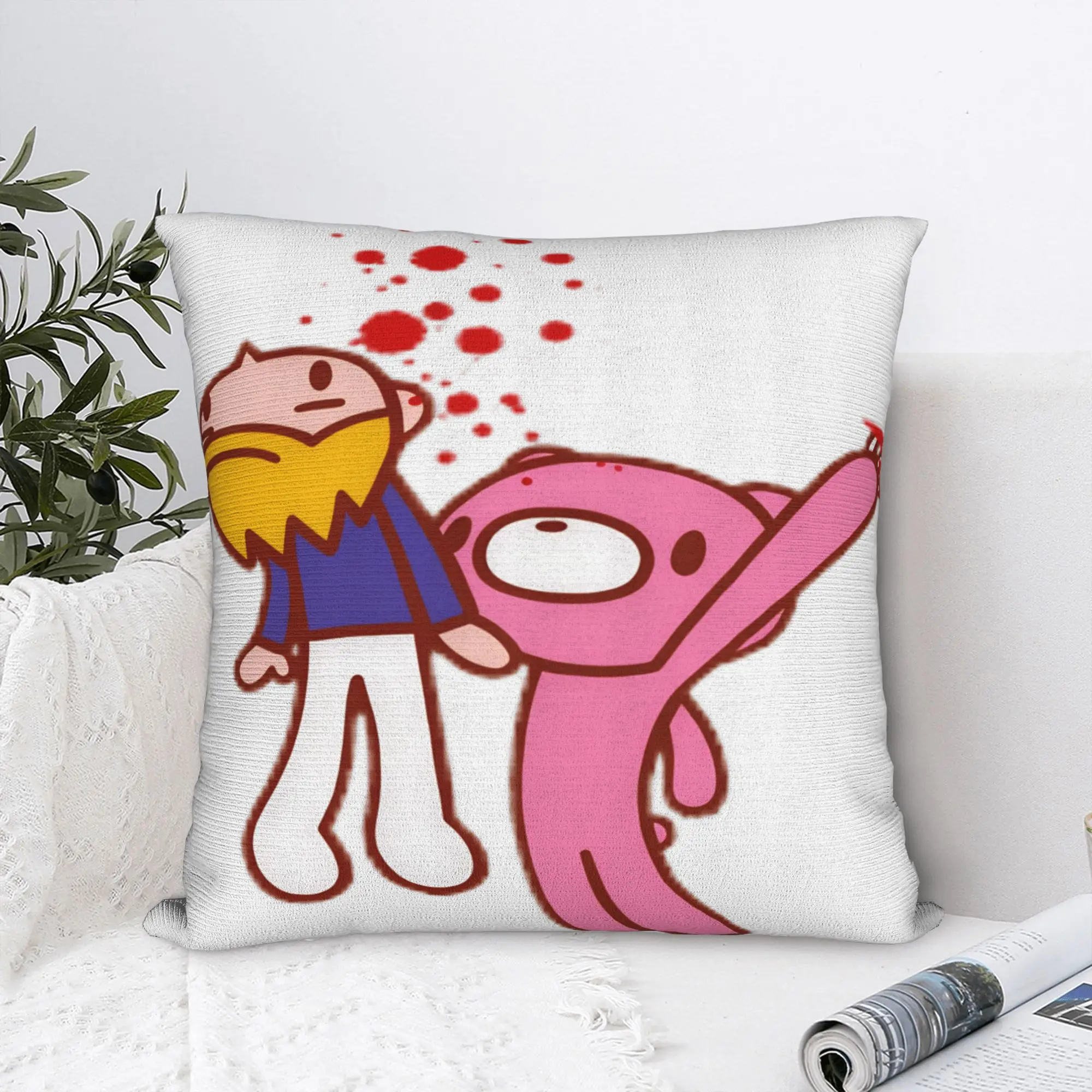 Наволочка G-Gloomy Bear, оригинальная наволочка для свадебной вечеринки и домашнего декора.