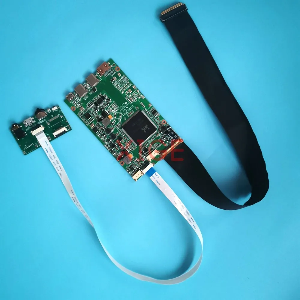 For LQ133Z1JW01 LTN133YL01 LTN133YL03 LQ156Z1JW02 4K Controller Driver Board 40Pin EDP Monitor 3200x1800 USB-C 3.0 Mini-HDMI Kit