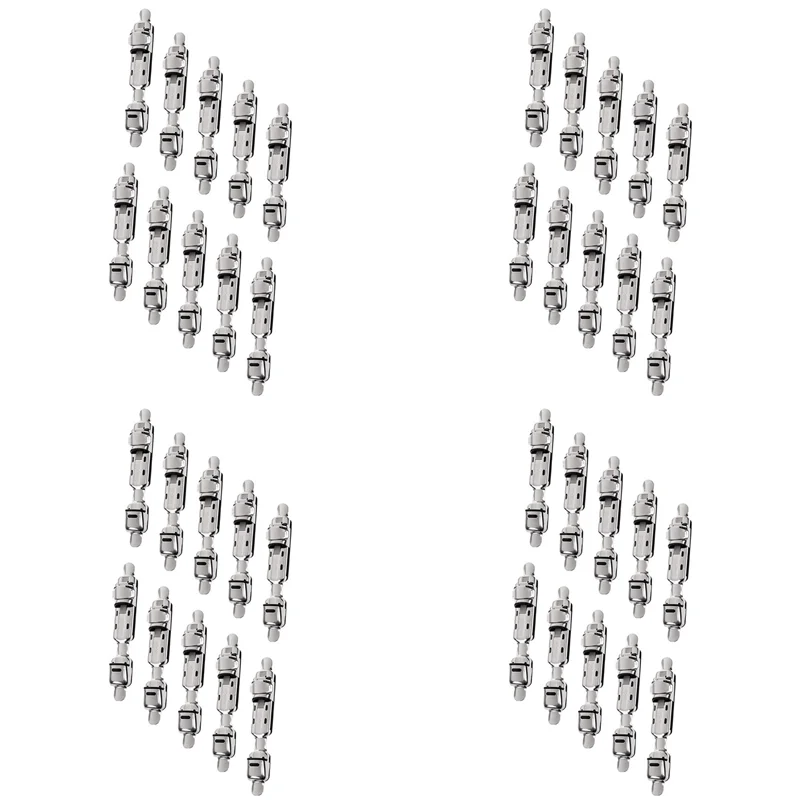 A64T-40Pcs الصيد رود بكرات حامل الصيد بكرة مقعد الصيد بكرات حامل سطح السفينة عجلة الصيد قضيب حامل قصاصة صيد السمك