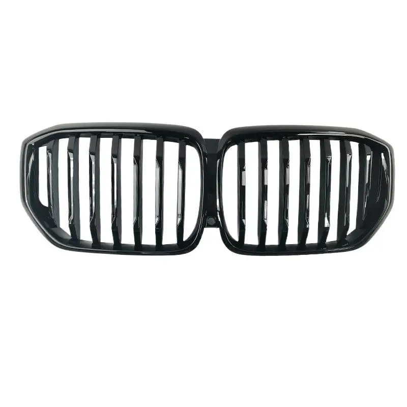 

Подходит для BMW X5 позже G05 China Grid G05LCI модифицированная однолинейная ярко-черная китайская сетка трехцветная передняя решетка Китайская сетка