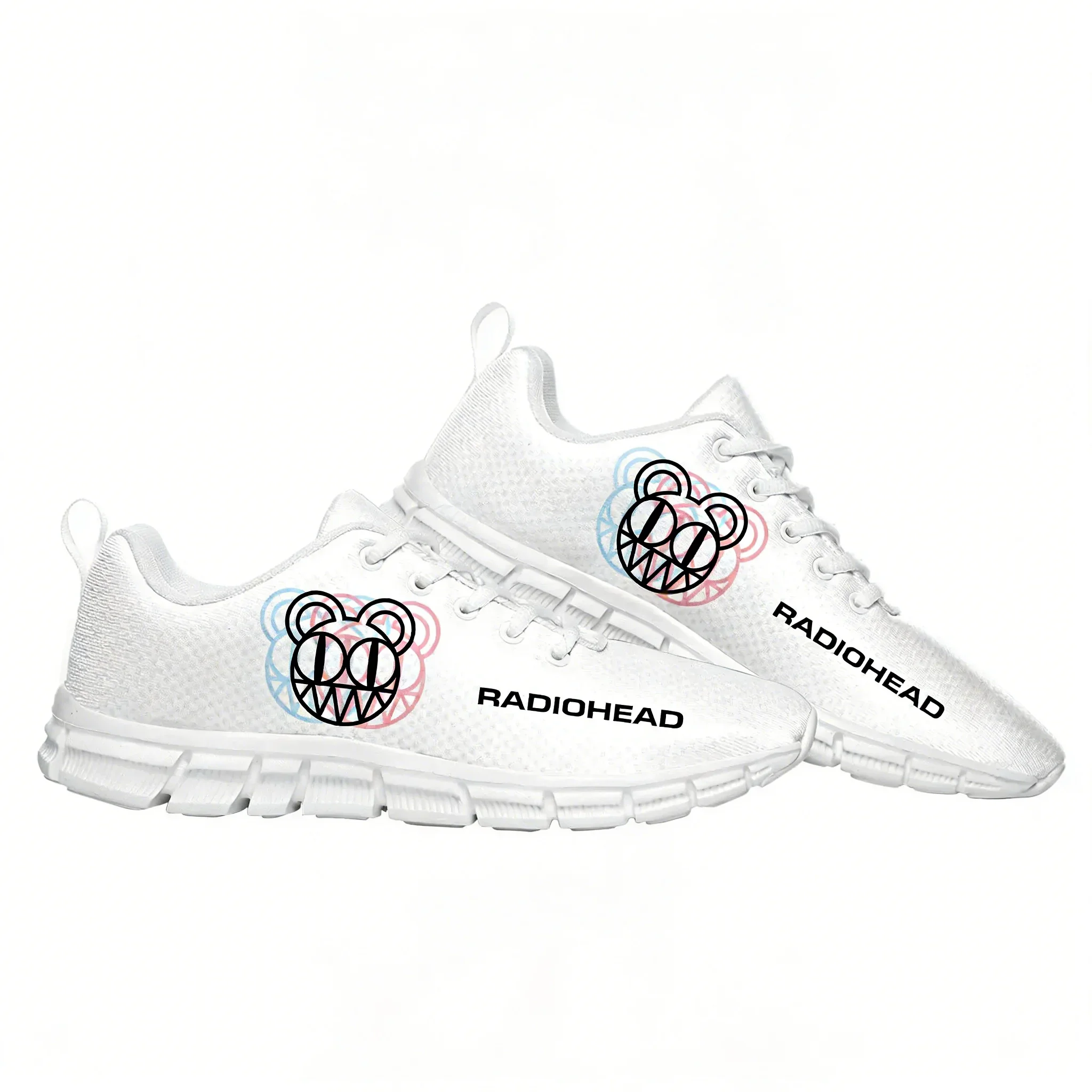 

Radiohead Rock Band Sneakers Mens Womens Personalized Durable Sports Shoes Casual Comfortable High Quality Customi Shoes White