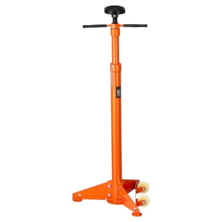 

Underhoist Support Stand 3/4 Ton Capacity Under Hoist Jack Stand Lifting from 38.4 to 75.4 in Bearing Mounted Spin Handle Self-