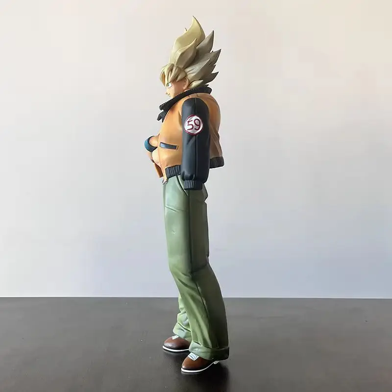 In Stock 30cm Vf Studio Dragon Ball Anime Figure, A Casual Goku Pvc Statue, A Collectible Model Toy, And A Christmas Gift.