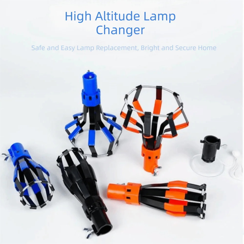 

1/3Pcs Professional Light Bulb Changer Telescopic Rod Aluminum alloy Light Bulb Changing Tool Suction Cup with Regulating Knob