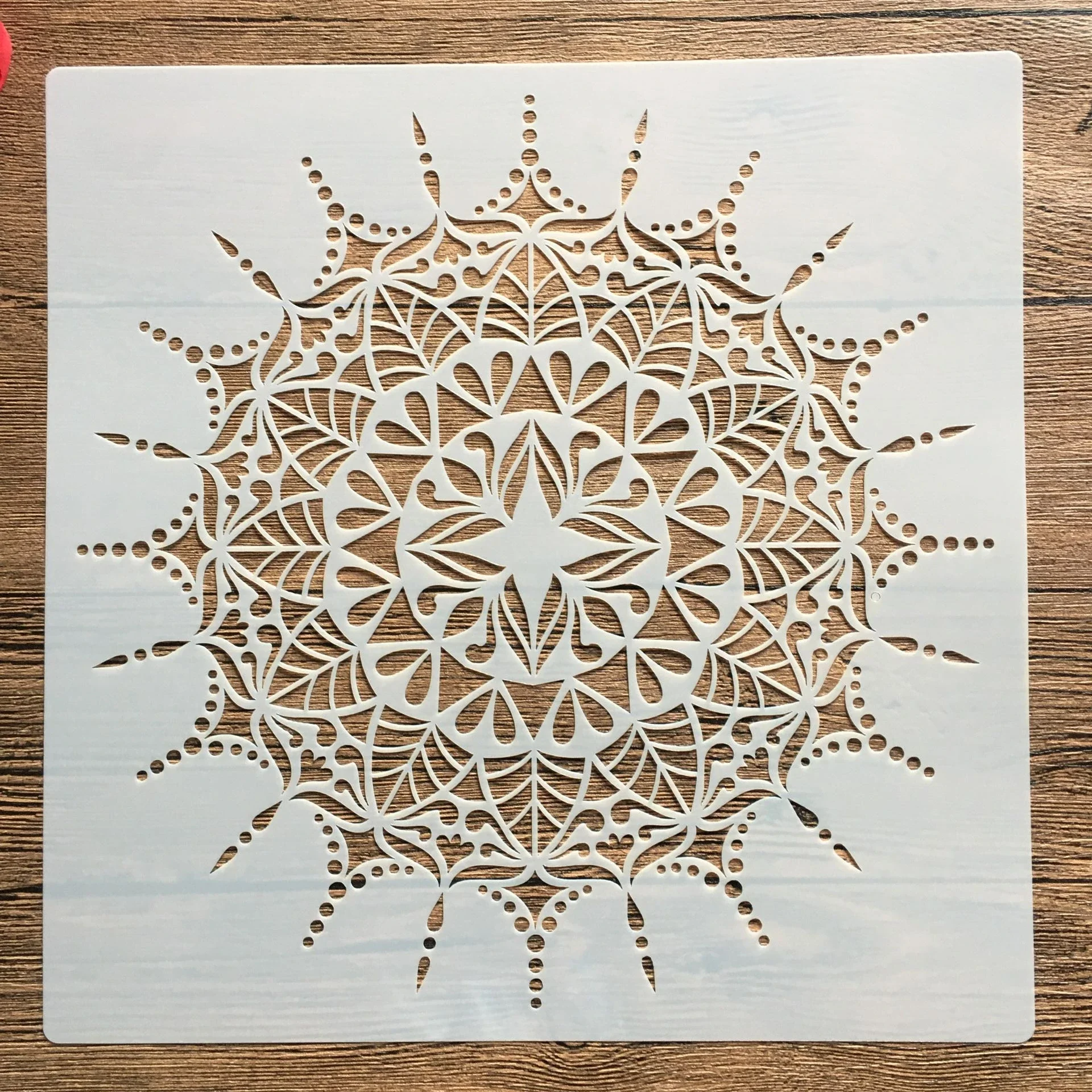 

30 * 30cm size diy craft mandala mold for painting stencils stamped photo album embossed paper card on wood, fabric,wall