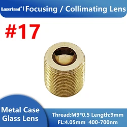 G2 Fokus linse Kollimations kollimator glas für RGB Blue Laser gravur m9/p2.5 Rahmen Nr. 17