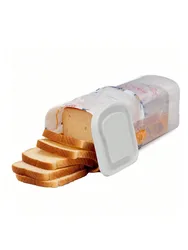 1pcs Bread Box, Plastic Bread Container, Bread Storage for Kitchen Counter, Tall Bread Saver, Sandwich Bread Holder