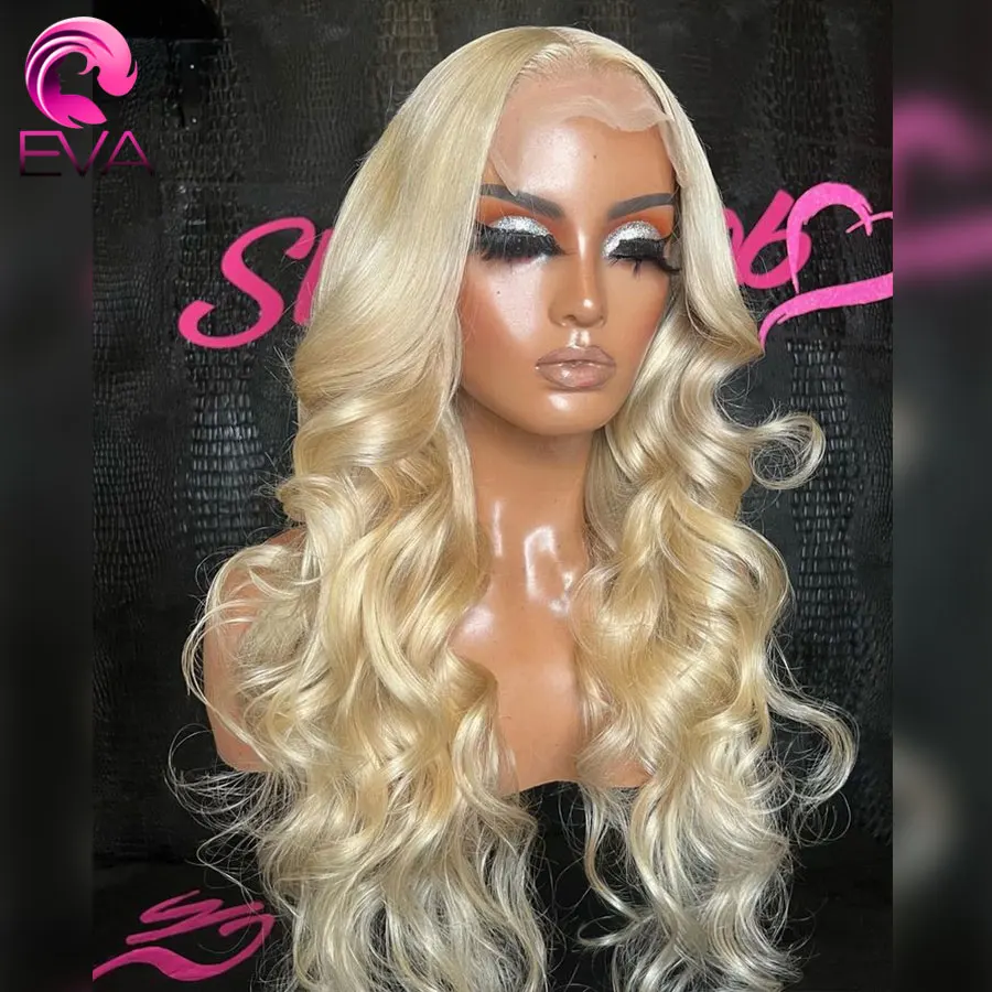 

Eva Hair 613 Human Hair Wig 13x6 Lace Frontal Wig 13x4 Body Wave Lace Front Wig 613 Transparent Lace Pre Plucked Wig For Women