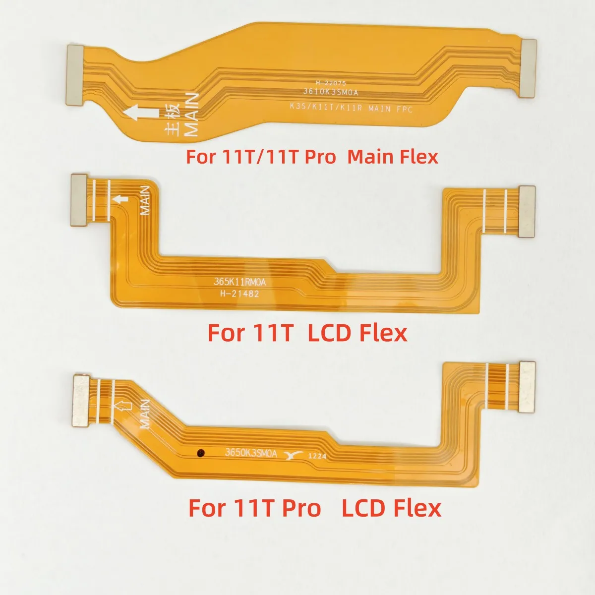 For Xiaomi Mi 11T Pro MainBoard OLED FPC Connector USB Charging Motherboard LCD Display Flex Cable