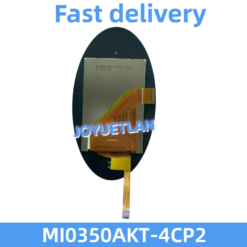 Assemblaggio touch MI0350AKT-4CP2 da 3,5 pollici, touch screen ovale, display LCD