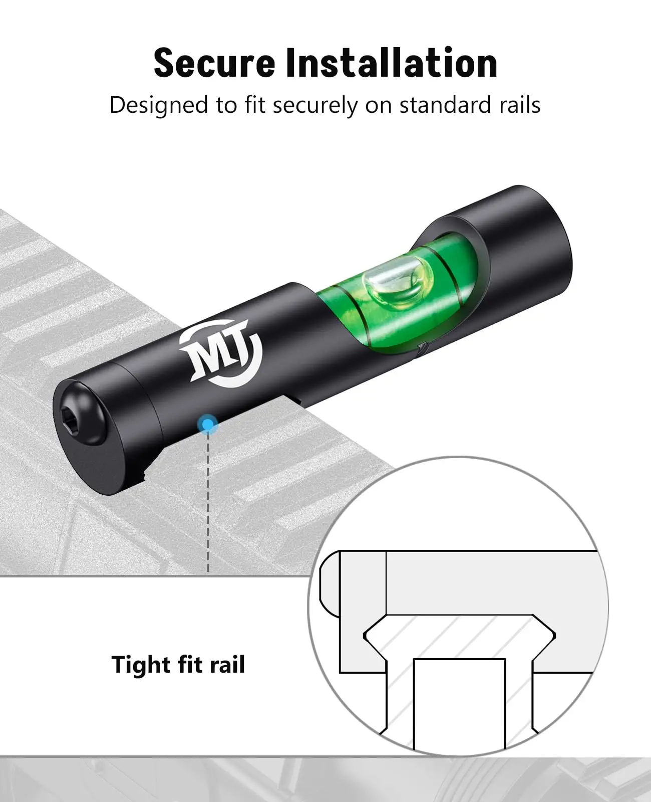 Scope Level Precision Bubble Level for Scope Aluminum Metal Scope Leveling Kit Level Bubbles