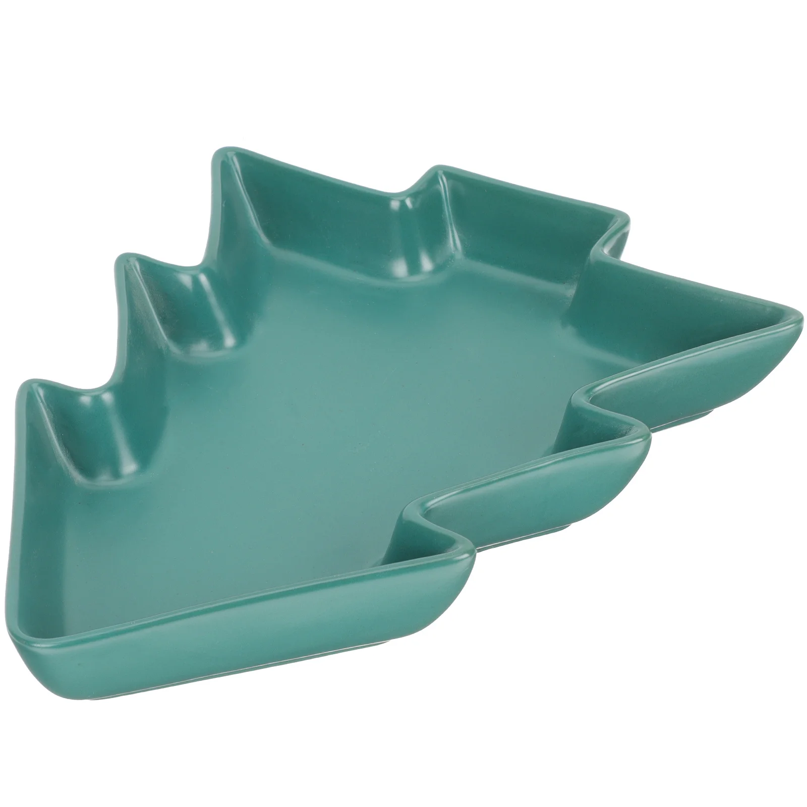 

Тарелка для рождественской елки, керамическая тарелка для закусок в форме рождественской елки для семейных встреч, вечеринок, свадеб, орехов, закусок, конфет, фруктов