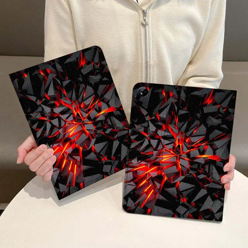 

Carbon fiber art pattern Tablet Case For Vivo IQOO Pad Air Pad3 IQOO Pad5 Pad2 Pad3 SE Pro 11.5 12.1 12.3 13 Inch