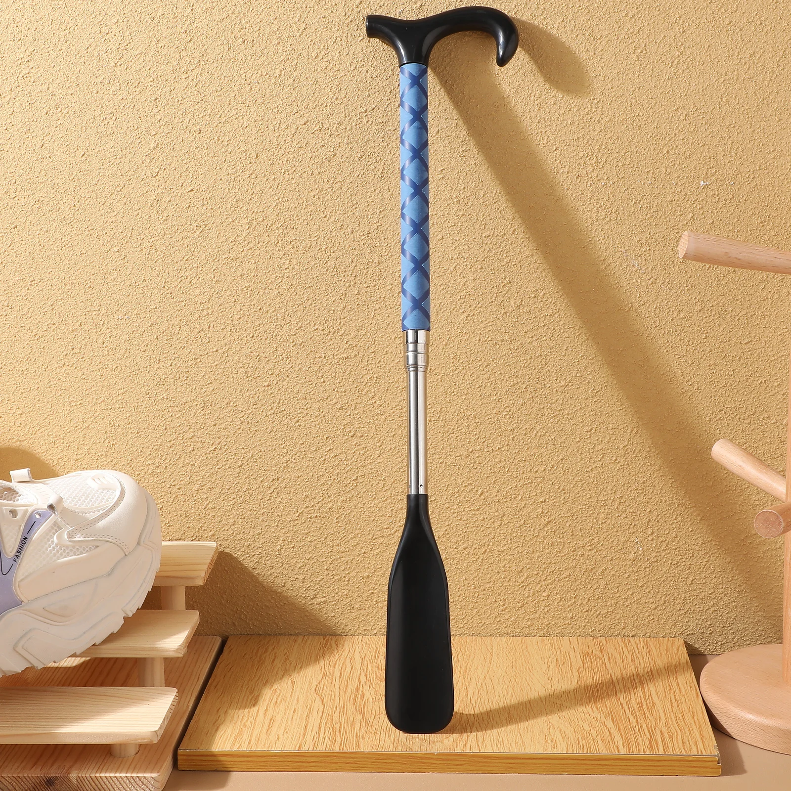 

Shoehorn Extendable Long H Stainless Steel Dressing Stick Retractable Portable Shoe Horn For Men Seniors Easy Use Strong