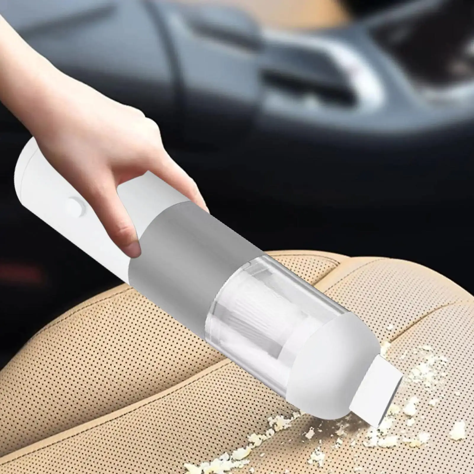 Vacuum For Car Cordless Portable Cleaning Duster Car Vacuum Cleaner High Power For Auto Air Vent Dashboard Home Office Desk