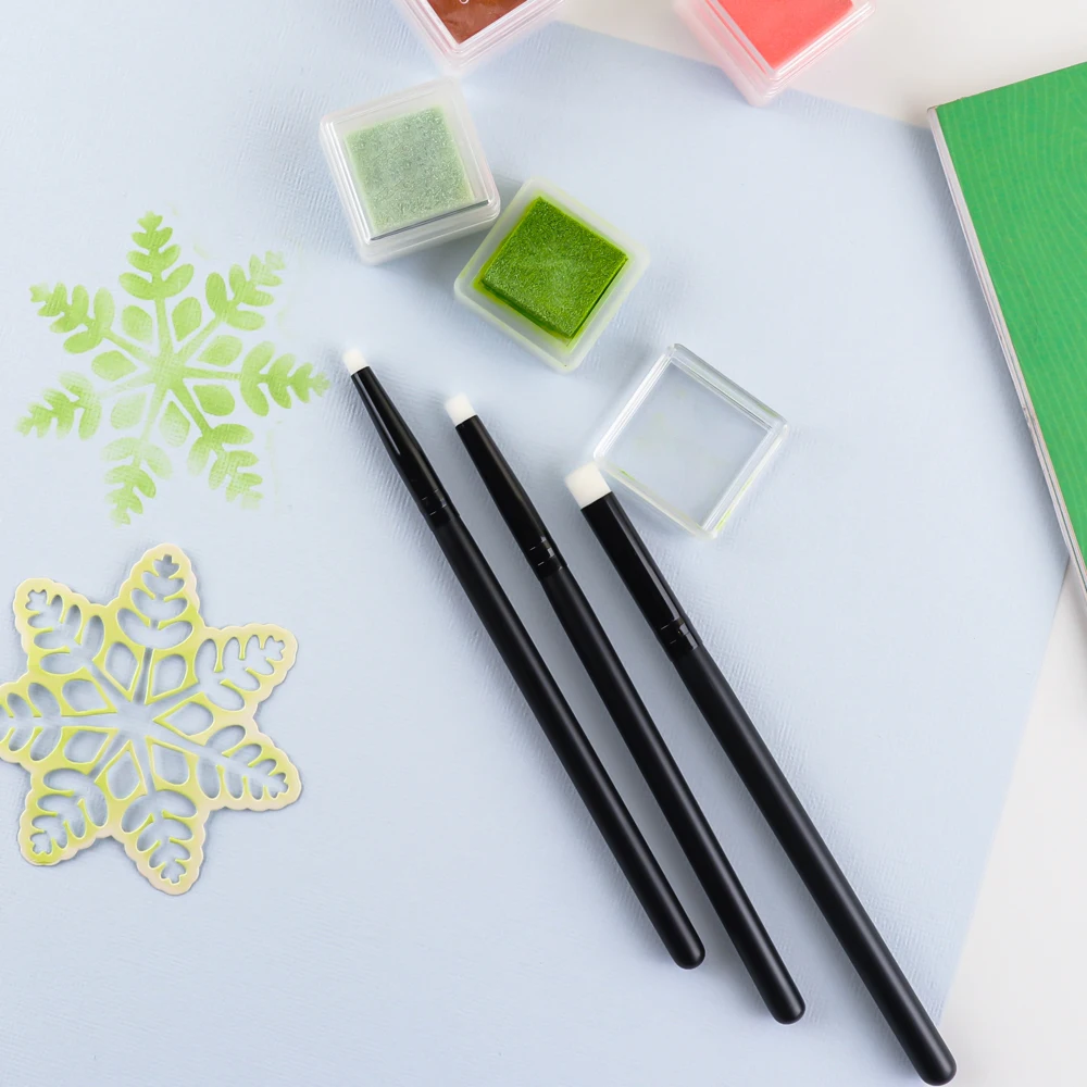 4mm/6mm/8mm Flat /Angled Mini  - огляд і ціна Detailing Brush Set