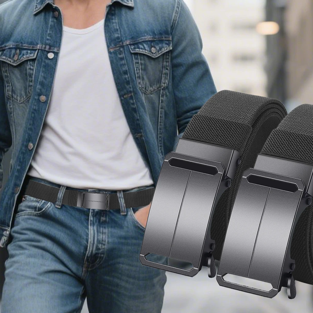 Fashion Retro Men's Canvas Belt Personality Men's Multifunctional Belt Suitable For Casual Sports Belt Accessories