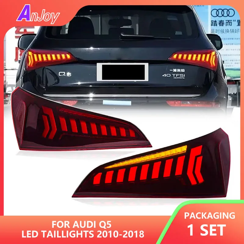 

Car Tail Lamp for Audi Q5 LED Taillights 2010-2018 Rear Light Dynamic Turn Signal Rear Lights Fog Light Accessories