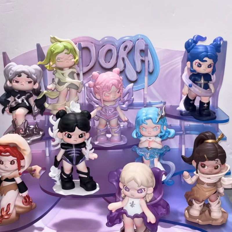 

Новый материал Доры, серия Vistas, слепая коробка, милое модное украшение ручной работы, кукла, настольное украшение, коллекция подарков на день рождения для девочек